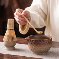 YUBIN – Ensemble de bol et fouet à matcha en porcelaine de 500 ml, style japonais, écologique et résistant à la chaleur, pour café et thé – Vente en gros