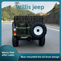 Mini Kart Électrique Style Jeep pour Sites Touristiques et Parcs d'Attractions, Plaisir Tout-Terrain pour Adultes