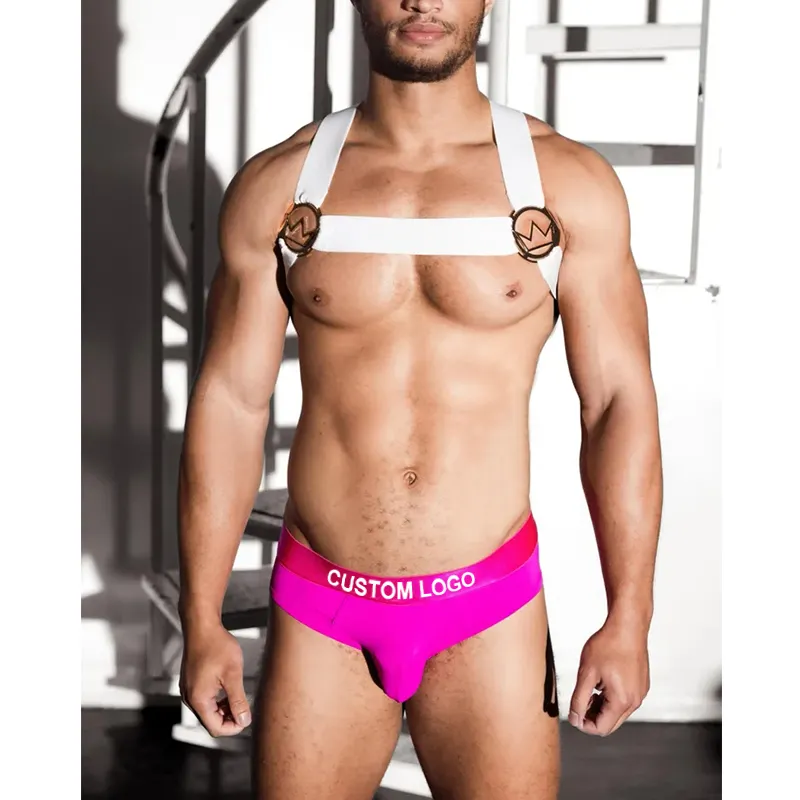 PATON Garment manufacturer Custom high quality sexy men underwear wholesale elastic band mesh for underwear tops