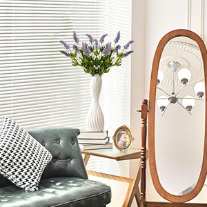 Ramas Artificiales de Alta Gama al por Mayor, 2 Ramas Verdes con Bayas de Tacto Real, Skimmia para Decoración del Hogar y Bodas - Product Image 4