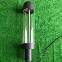 Lumière cylindrique de colonne de jardin de LED 2M 3M 3.5M 4M 4.5M lumière de colonne de LED de parc de jardin