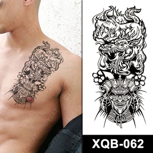 Tatuaje de dragón temporal falso <span class=keywords><strong>para</strong></span> hombres y mujeres, <span class=keywords><strong>tatuajes</strong></span> de alta calidad con diseño Tribal, transferencia al agua - Product Image 2