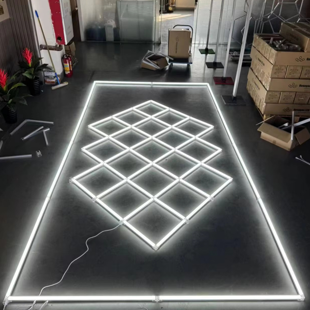 HanYin Fast Delivery Led Hexagon Light for Car Shop Garage and  Hexagon Light