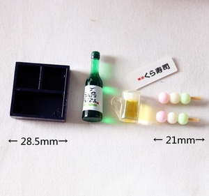 Juguete de Comida Japonesa en Miniatura, Sushi, Tempura, Bolas de Pescado, Caja Bento, Decoración para Casa de <span class=keywords><strong>Muñecas</strong></span> - Product Image 5