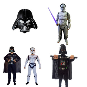 Costume da Windranger per Bambini, Set Completo Stile Storm-Trooper con Maschera, Ispirato a Darth <span class=keywords><strong>Vader</strong></span>, per Halloween - Product Image 2