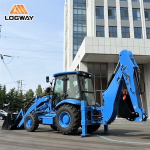 Chargeuse-pelleteuse LOGWAY avec transmission à arbre fixe et boîte de vitesses à déplacement continu, direction flexible, pour le chargement de matériaux - Product Image 1