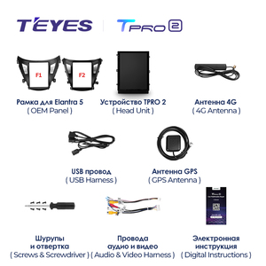 Teyes tpro 2 cho Hyundai Elantra 5 JK Gd MD UD 2011 2015 cho Tesla phong cách màn hình xe đài phát thanh đa phương tiện Video Player <span class=keywords><strong>Navigation</strong></span> g - Product Image 6