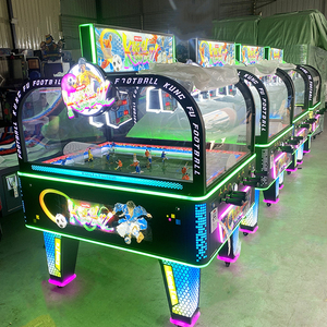 Mesa de Futbolín de 2 Jugadores con Luces Decorativas, Operada con Monedas, Máquina de Juego de Fútbol para Entretenimiento Deportivo en Bares, <span class=keywords><strong>Precio</strong></span> de Fábrica - Product Image 4