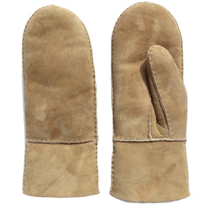 Gants d'hiver en peau de mouton espagnole mérinos à double face, couture à la main, nouvelle mode, soutien d'échantillon - Product Image 1