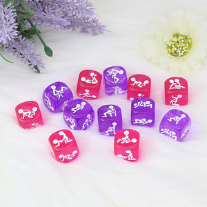 Seksposities Dobbelstenen Met Seks Liefde-Positie Orale Seks Dobbelstenen 1.8Cm Volwassen Spel Erotische Dobbelstenen - Product Image 1