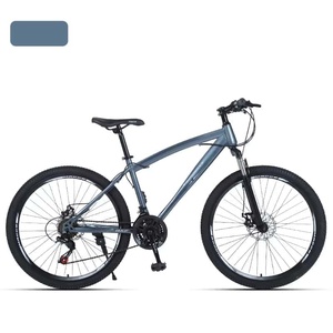 Vélo de montagne tout-terrain à suspension à ressort, cadre en alliage d'aluminium, frein à disque double, vitesse variable, pour adultes et étudiants, 24/26 pouces - Product Image 5