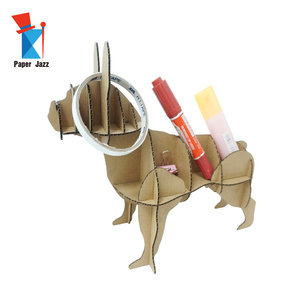 <span class=keywords><strong>Puzzle</strong></span> en carton ondulé 3D : Décoration éco-fonctionnelle et jouet STEAM - Product Image 5