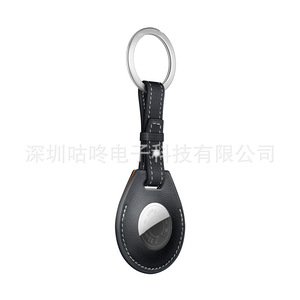 Fundas para Localizador GPS <span class=keywords><strong>Airtag</strong></span>, de Cuero Genuino, Resistentes a Impactos, Paquete de <span class=keywords><strong>4</strong></span>, Soporte para Localizador, Promocional - Product Image 1