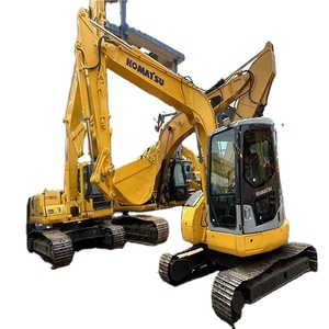 Excavadora sobre orugas Komatsu PC78US usada en buenas condiciones, los componentes del núcleo incluyen bomba de caja de cambios del motor similar a PC60 - Product Image 2