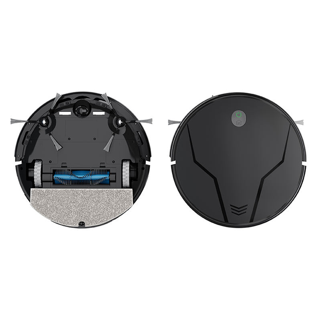 Glomarket Smart Home Tuya App Controlled Rechargeable Auto Sweeper Wet/Dry Robot Vacuum Cleaner Large Capacity for Kitchen