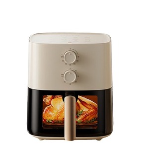 Freidora de Aire Bear de 5L con Control de Doble Perilla, Multifuncional, con Revestimiento Cerámico - Product Image 4