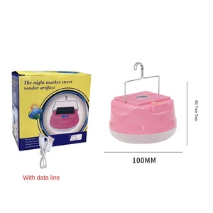 ไฟ LED สำหรับตั้งแคมป์แบบพกพา ABS ฉุกเฉิน USB & พลังงานแสงอาทิตย์ไร้สายไฟกลางแจ้งพลังงานแสงอาทิตย์ - Product Image 6