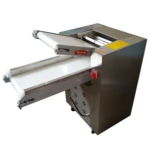 Prensa de masa comercial, máquina laminadora de rodillos, máquina para hacer pasta