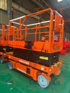 प्रीमियम इलेक्ट्रिक स्व-चालित कैंची लिफ्ट | प्लेटफॉर्म ऊंचाई विकल्प: 6m, 8m, 10m, 12m, 14m, 14m - Product Image 4