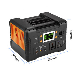 เครื่องกำเนิดไฟฟ้าพลังงานแสงอาทิตย์แบบพกพา 600W ลิเธียมไอออน ความจุแบตเตอรี่ 15000mAh/555Wh ช่องเสียบ US/JP/แบบกำหนดเอง QC3.0 สำหรับแคมป์ปิ้งและเหตุฉุกเฉิน - Product Image 2