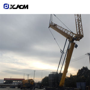 Grúa Torre Autoerigible Hidráulica de 4t, Precio de Grúa Torre con Erección Totalmente Automática, Estabilizadores Hidráulicos, Anemómetro - Product Image 3