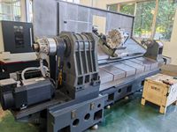 Centre de tournage CNC à lit incliné TCK6340S, grande capacité de traitement, pour travaux sur métal, avec service personnalisé