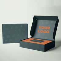 Boîtes en papier personnalisées à bas prix avec logo imprimé, boîtes en carton ondulé, emballage en papier, boîte d'emballage, boîte cadeau pour macarons