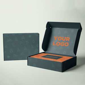 Boîtes en papier personnalisées à bas prix avec logo imprimé, boîtes en carton ondulé, emballage en papier, boîte d'emballage, boîte <span class=keywords><strong>cadeau</strong></span> pour macarons - Product Image 2