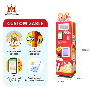 Machine à popcorn automatique commerciale de haute qualité pour la fabrication de collations, distributeur automatique de popcorn pour les petites entreprises - Product Image 3