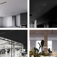 Allway-lámpara de techo Led de alta calidad, Luz lineal empotrada de 20 y 30 vatios