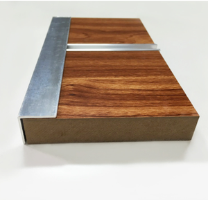 Panneau mural à rainures de 18 mm 4*8 pieds / Panneau mural à rainures / Panneau à rainures en <span class=keywords><strong>MDF</strong></span> mélaminé PVC haute densité UV pour la décoration - Product Image 3