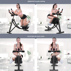 PINJIAN Home Fitness Equipment Foldable Abdominal <strong>Exercise</strong> Machine Indoor Bodybuilding <strong>Folding</strong> Abdominal <strong>Trainer</strong> - Product Image 4