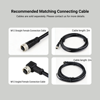 Sensor Inductivo Industrial Doingwin M12, Conector de Cobre Puro IP66, Salida Estable, Velocidad de Conmutación Rápida para Uso en Fábrica