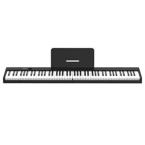 PJ88C new folding piano 88 keys upgrade portable piano midi piano for traveler musician easy to carry away and put in car