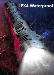 Công Suất Cao 4000 Lumen Đèn Pin 60W <span class=keywords><strong>1Km</strong></span> Trắng Laser Zoomable Ngân Hàng Điện Chức Năng Có Thể Sạc Lại <span class=keywords><strong>Torch</strong></span> Đèn - Product Image 5