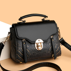 Sac à bandoulière polyvalent et tendance pour femme, style chinois, en PU, avec fermeture à loquet, sac messager très vendu - Product Image 6