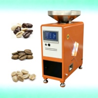 Machine de tri de couleur des grains de café, mini séparateur optique haute performance pour grains de café verts et torréfiés