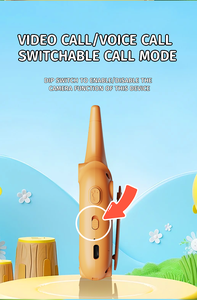 วอล์คกี้ทอล์คกี้ จอแสดงผลความละเอียดสูงขนาด 2.0 นิ้ว หน้าจอใหญ่ ของเล่นกลางแจ้ง รองรับการโทรวิดีโอและโทร<span class=keywords><strong>ศัพท์</strong></span> ระยะการโทร 1,000 เมตร - Product Image 4