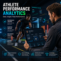 Logiciel de gestion sportive personnalisé, développement d'applications sportives, plateforme de suivi de la forme physique, analyse des performances des athlètes, solution pour stades