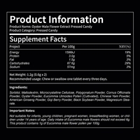 Complément alimentaire naturel à base de ginseng pour hommes, stimulant l'érection, pour une endurance et une force durables