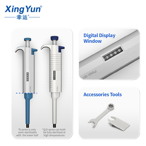 ปิเปตต์แบบหลายช่องทางสำหรับห้องปฏิบัติการ 12 หรือ <span class=keywords><strong>8</strong></span> ช่องทาง ปรับได้ด้วยระบบอิเล็กทรอนิกส์ รุ่น D ซีรีส์ ปิเปตต์สำหรับถ่ายโอนของเหลว 0.5-300 ไมโครลิตร - Product Image 4