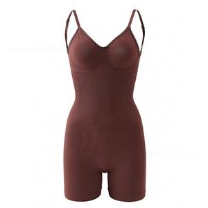 Body sculptant sans couture de haute qualité pour femmes, taille XL, avec contrôle du ventre, effet lifting des fesses, entrejambe ouvert, <span class=keywords><strong>invisible</strong></span> - Product Image 5