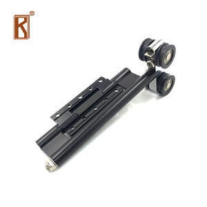 Rouleau supérieur pour portes pliantes, charnière en alliage d'aluminium avec support en SUS304, design élégant et élégant - Product Image 2