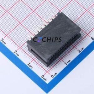 HED30LP03BK Gold Finger Connector Through hole Component (THT),P=1.27mm Connector EDGE SLOT 1.27mm 30P Through Hole - Product Image 1