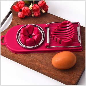 2 Trong 1 Thép Không Gỉ Cắt Dây Đa Mục Đích Trứng Đánh Lúc Lắc Trứng <span class=keywords><strong>Slicer</strong></span> - Product Image 4