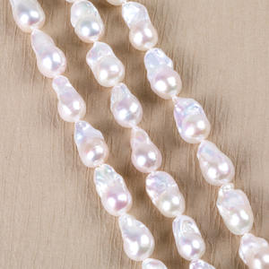 Collar de Perlas de Agua Dulce Barrocas al por Mayor, Aurora Alien, Luz Intensa, Cola de Pez, Sirena, Cuentas de Joyería DIY, Perlas Naturales de Agua Dulce - Product Image 2