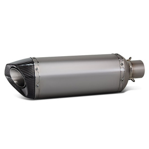 Silencieux d'échappement Akra en titane et carbone pour moto ZX6R TIGER 660 RSV4 Transalp 750 Z900 MT10SP GSXR600 <span class=keywords><strong>TMAX</strong></span> - Product Image 2