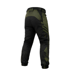 Pantalon de protection pour paintball - Noir Olive-Green - Tissu Oxford - Vêtements d'activités de plein air - Coupe universelle - Design respirant et rembourré - Product Image 4