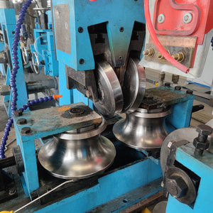 High Precision MS Iron Metal <strong>Steel</strong> <strong>Square</strong> Pipe Making <strong>Machine</strong> <strong>Galvanized</strong> High Frequency <strong>Tube</strong> Roll <strong>Forming</strong> Production Line Brazil
