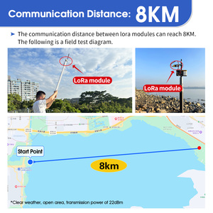 Asr6601 868Mhz 915Mhz Lorawan Module, 8Km Lang Bereik, Ttn Compatibel, Klasse A/B/C, Industriële Rf Schild, Low Power Iot Oplossing - Product Image 4